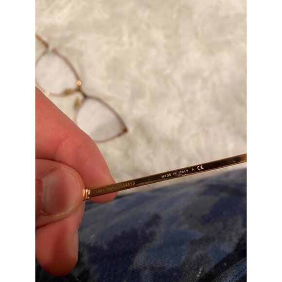 Tiffany & Co TF 1127 6122 Black & Rose Gold Eyeglasses Frames 54-16-140 DAMAGED - Picture 12 of 13